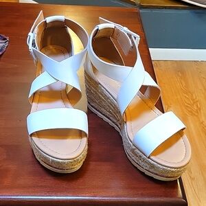 Marc Fisher Jellard Espadrille Platform Sandal